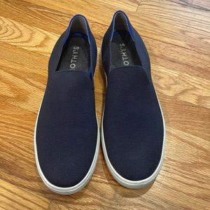 EUC Rothy’s The Original Slip On Sneaker Navy sz11